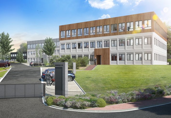 Programme neuf tertiaire Bâtiment rénové surélevé