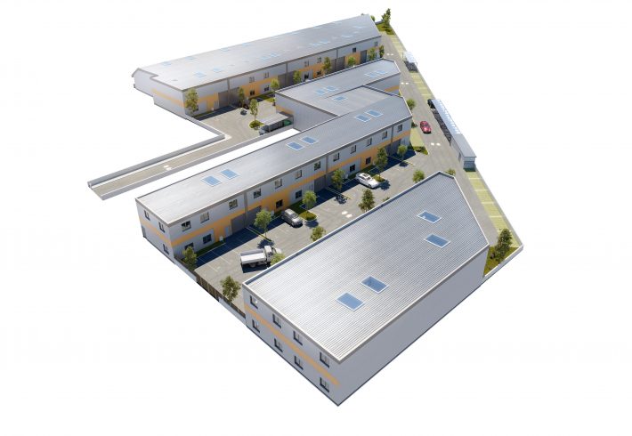 construction entrepot logistique