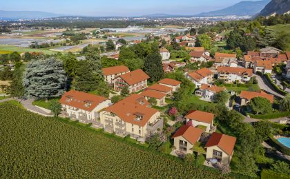 Vue aérienne du Domaine Ilia