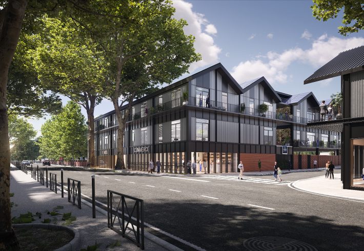 TECH PARK bâtiment de bureaux et commerce en rez-de-chaussée